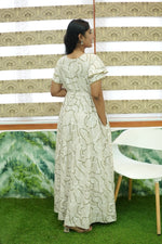 Stylish Arrivals Rayon Gathering Frock Model Night Gown's | Front Adjustable Gathering Style Rope Rope | Double Layer Sleeve | Trending Collection's for Stylish Women's (GFK)