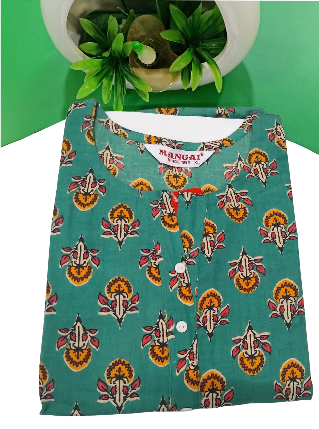 Cotton Gathering Frock for Summer Arrivals | Side Pocket | Elegant Casual Night Wear for Trendy Women's (FKC)