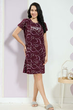 MANGAI New Stylish And Trendy Hosiery Short Nighty For Women | Special Sleep Wear | Half Nighty for Stylish Women and Teenage Girl's a Perfect Nightwear (HHN)