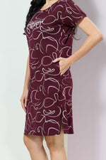 MANGAI New Stylish And Trendy Hosiery Short Nighty For Women | Special Sleep Wear | Half Nighty for Stylish Women and Teenage Girl's a Perfect Nightwear (HHN)