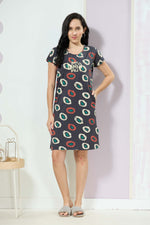 MANGAI New Stylish And Trendy Hosiery Short Nighty For Women | Special Sleep Wear | Half Nighty for Stylish Women and Teenage Girl's a Perfect Nightwear (HHN)