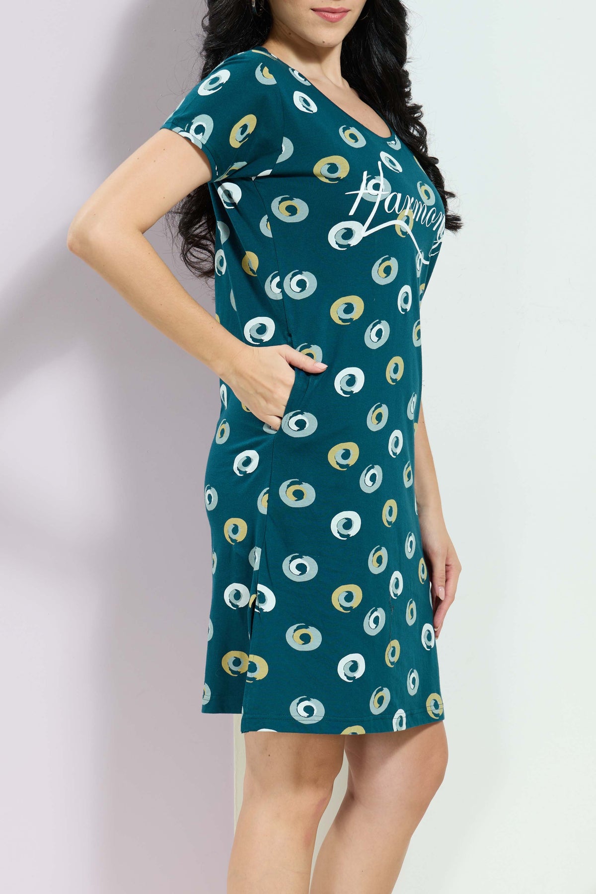 MANGAI New Stylish And Trendy Hosiery Short Nighty For Women | Special Sleep Wear | Half Nighty for Stylish Women and Teenage Girl's a Perfect Nightwear (HHN)