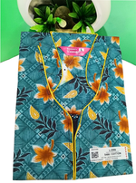 MANGAI Daily Wear Casual Comfort Fit Cotton Printed Nighties | Front open Zipper Model| Slit Open & Neck Collar Comfort Fit Daily Wear Nighties (DRN)