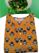 Cotton Gathering Frock for Summer Arrivals | Side Pocket | Elegant Casual Night Wear for Trendy Women's (FKC)