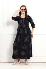 Alpine KURTI Style | Beautiful Stylish KURTI Model | Long 3/4 Sleeve & Side Pocket | Fresh Collection's for Stylish Women's (AK-3/4)