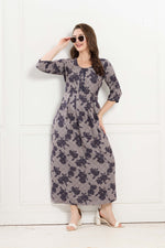 Alpine KURTI Style | Beautiful Stylish KURTI Model | Long 3/4 Sleeve & Side Pocket | Fresh Collection's for Stylish Women's (AK-3/4)