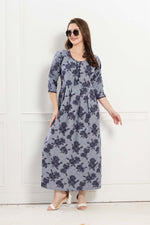 Alpine KURTI Style | Beautiful Stylish KURTI Model | Long 3/4 Sleeve & Side Pocket | Fresh Collection's for Stylish Women's (AK-3/4)