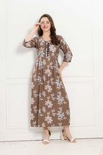 Alpine KURTI Style | Beautiful Stylish KURTI Model | Long 3/4 Sleeve & Side Pocket | Fresh Collection's for Stylish Women's (AK-3/4)