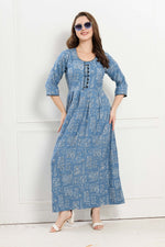 Alpine KURTI Style | Beautiful Stylish KURTI Model | Long 3/4 Sleeve & Side Pocket | Fresh Collection's for Stylish Women's (AK-3/4)