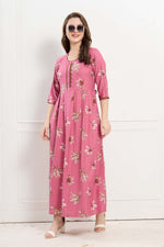 Alpine KURTI Style | Beautiful Stylish KURTI Model | Long 3/4 Sleeve & Side Pocket | Fresh Collection's for Stylish Women's (AK-3/4)