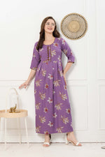 Alpine KURTI Style | Beautiful Stylish KURTI Model | Long 3/4 Sleeve & Side Pocket | Fresh Collection's for Stylish Women's (AK-3/4)