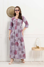 Alpine KURTI Style | Beautiful Stylish KURTI Model | Long 3/4 Sleeve & Side Pocket | Fresh Collection's for Stylish Women's (AK-3/4)