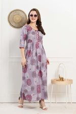 Alpine KURTI Style | Beautiful Stylish KURTI Model | Long 3/4 Sleeve & Side Pocket | Fresh Collection's for Stylish Women's (AK-3/4)