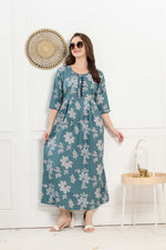 Alpine KURTI Style | Beautiful Stylish KURTI Model | Long 3/4 Sleeve & Side Pocket | Fresh Collection's for Stylish Women's (AK-3/4)