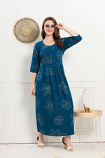 Alpine KURTI Style | Beautiful Stylish KURTI Model | Long 3/4 Sleeve & Side Pocket | Fresh Collection's for Stylish Women's (AK-3/4)