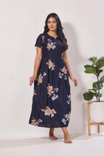 Alpine KURTHI Style Nighties| FancySleeve | Zipless Model | Stylish V-Cut neck | Updated Collection's for Stylish Women AK (H/S)