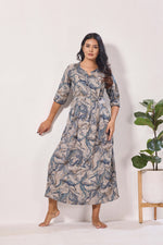 Alpine KURTI Style | Beautiful Stylish KURTI Model | Long 3/4 Sleeve & Side Pocket | Fresh Collection's for Stylish Women's (AK-3/4)