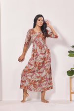 Alpine KURTI Style | Beautiful Stylish KURTI Model | Long 3/4 Sleeve & Side Pocket | Fresh Collection's for Stylish Women's (AK-3/4)