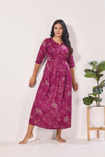 Alpine KURTI Style | Beautiful Stylish KURTI Model | Long 3/4 Sleeve & Side Pocket | Fresh Collection's for Stylish Women's (AK-3/4)