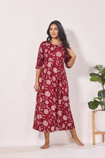 Alpine KURTI Style | Beautiful Stylish KURTI Model | Long 3/4 Sleeve & Side Pocket | Fresh Collection's for Stylish Women's (AK-3/4)