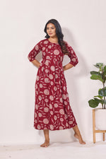 Alpine KURTI Style | Beautiful Stylish KURTI Model | Long 3/4 Sleeve & Side Pocket | Fresh Collection's for Stylish Women's (AK-3/4)