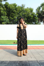 New MANGAI Rayon Maternity Wear Frock Nighties | Front Open Lengthy Zipper Comforts Feeding | Fancy Double Layered Butterfly Sleeve's | Post & Pre Pregnancy's and Casual Wear | Side Pocket |Versatile Rayon Frock Night Gown's for Stylish Women's (RPW)