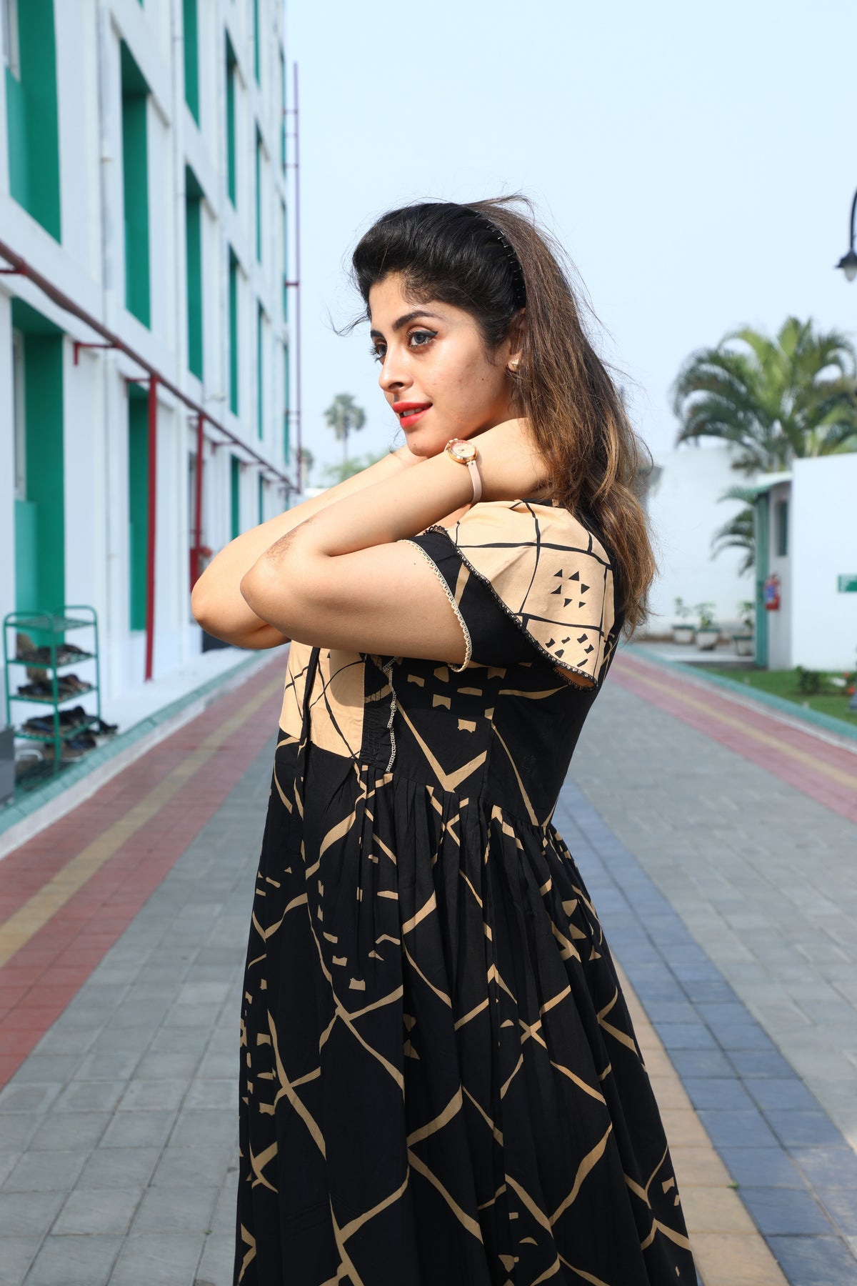 New MANGAI Rayon Maternity Wear Frock Nighties | Front Open Lengthy Zipper Comforts Feeding | Fancy Double Layered Butterfly Sleeve's | Post & Pre Pregnancy's and Casual Wear | Side Pocket |Versatile Rayon Frock Night Gown's for Stylish Women's (RPW)