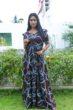 Rayon Gathering Frock Model Night Gown