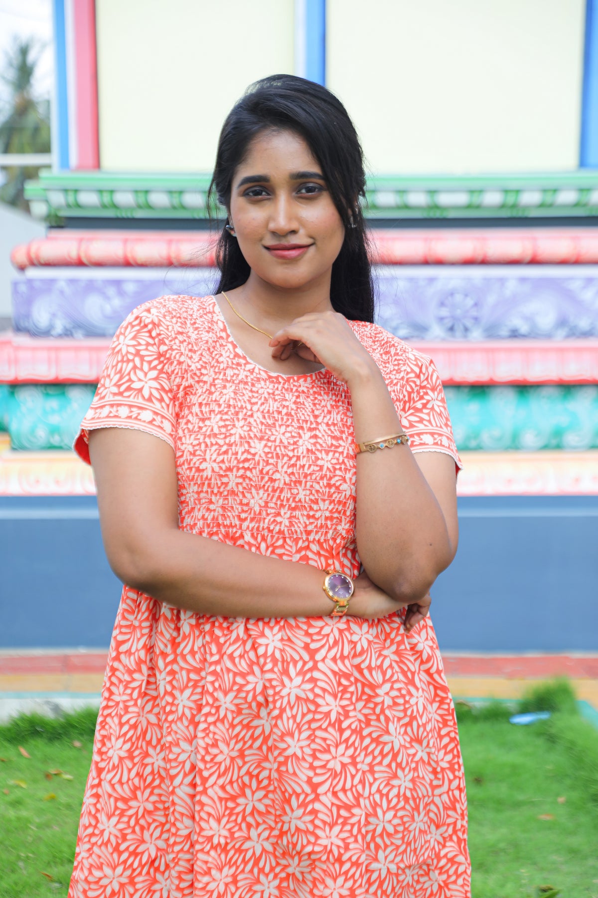 Cotton Printed Smokey Nighties Online