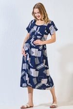 New Arrivals 4-IN-ONE MAXI Mom's Feeding & Casual Wear | Stylish Maxi Style | Invisible Feeding Zipper | Perfect Pre & Post Pregnancy Wear (FIO-MXI)