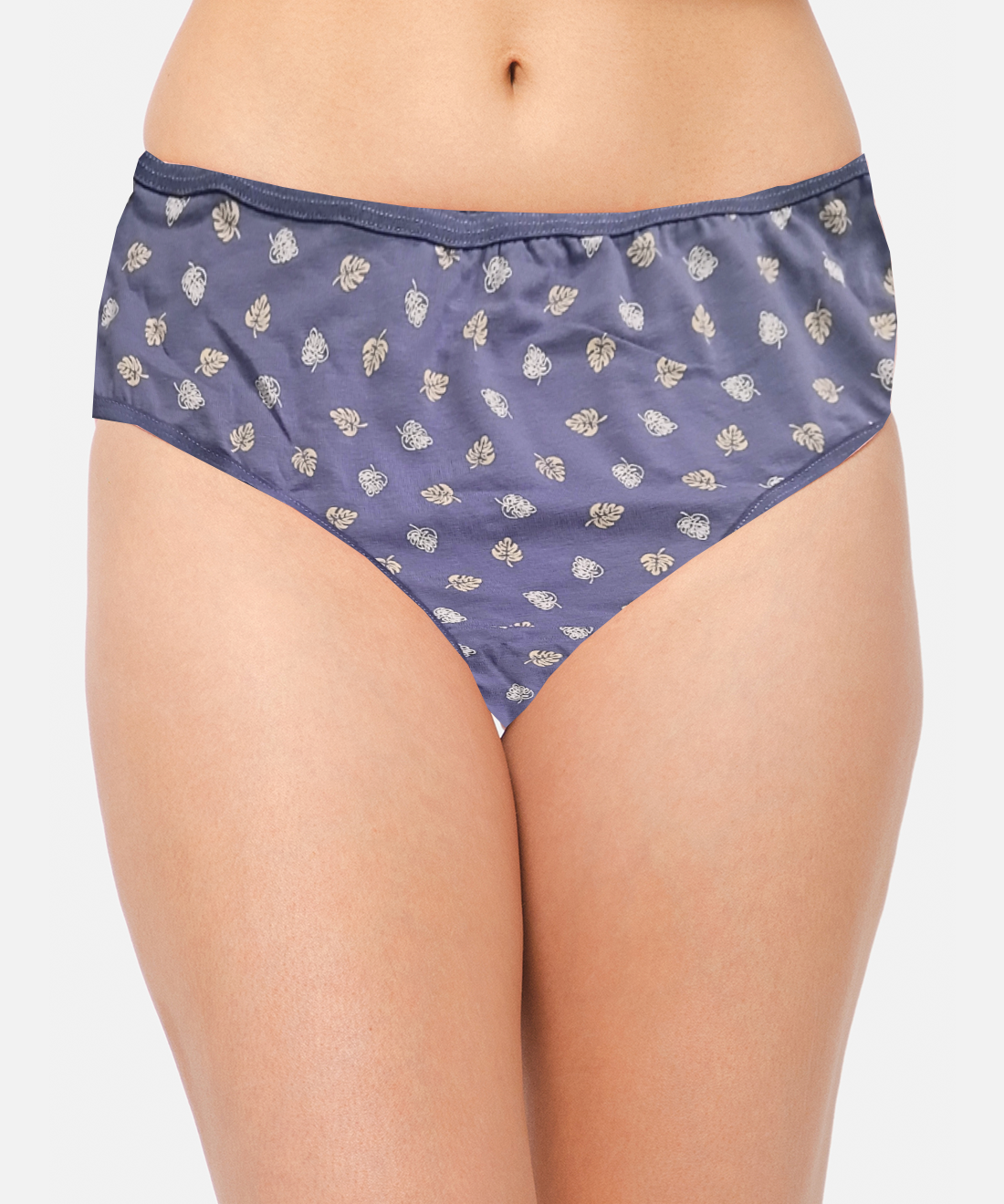 AUSM Premium Cotton Printed 3-Piece Pack – Elastic Outer, Stretchable Panties for Women & Teenage Girls (LUNARI PRNTED PNTYS)