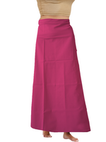 MANGAI Premium Elegant Cotton Petticoats - 6 Part | Matched Drawstring | Transitional & Comfortable, Multiple Colours | Premium Branded Women's Cotton Embroidery Petticoats (EGT-PC)