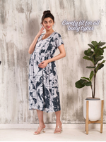 New Arrivals 4-IN-ONE MAXI Mom's Feeding & Casual Wear | Stylish Maxi Style | Invisible Feeding Zipper | Perfect Pre & Post Pregnancy Wear (MAXI 4-IN-ONE)