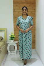 Alpine KURTI Style Nighties| Beautiful Stylish KURTI Model | Half Sleeve | Without Zipper |Fancy Sleeve | Fresh Collection's for Stylish Women's MKA (H/S)