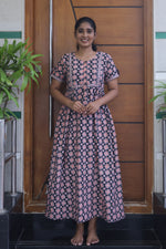 Cotton FROCK Model Casual Wear Nighties | Stylish Pleated Frock Style | Multipurpose Nighties | Pregnancy Wear | Pleated Model | Stylish Nighties for Stylish Women (MW)