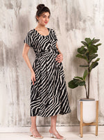 New Arrivals 4-IN-ONE MAXI Mom's Feeding & Casual Wear | Stylish Maxi Style | Invisible Feeding Zipper | Perfect Pre & Post Pregnancy Wear (MAXI 4-IN-ONE)