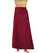 MANGAI Premium Elegant Cotton Petticoats - 6 Part | Matched Drawstring | Transitional & Comfortable, Multiple Colours | Premium Branded Women's Cotton Embroidery Petticoats (EGT-PC)