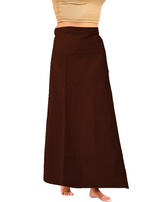 MANGAI Premium Superior Cotton Petticoats - 6 Part | Matched Drawstring | Transitional & Comfortable, Multiple Colours | Premium Branded Women's Cotton Embroidery Petticoats (SUP-PC)