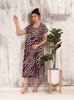 New Arrivals 4-IN-ONE MAXI Mom's Feeding & Casual Wear | Stylish Maxi Style | Invisible Feeding Zipper | Perfect Pre & Post Pregnancy Wear (MAXI 4-IN-ONE)