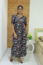 Alpine KURTI Style Nighties| Beautiful Stylish KURTI Model | Stylish Puff Sleeve | Zipless Model | Fresh Collection's for Stylish Women's MKA (H/S)