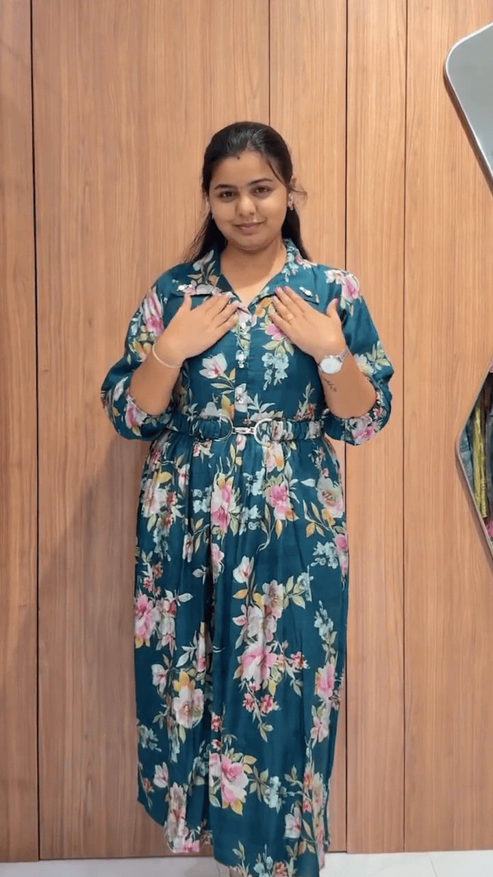 New Introducing Rayon Stylish Kurthi's | Updated Collection for Trendy Design's| Collar Model |High Quality Rayon Kurthi's for Stylish Women's (SNGVI)