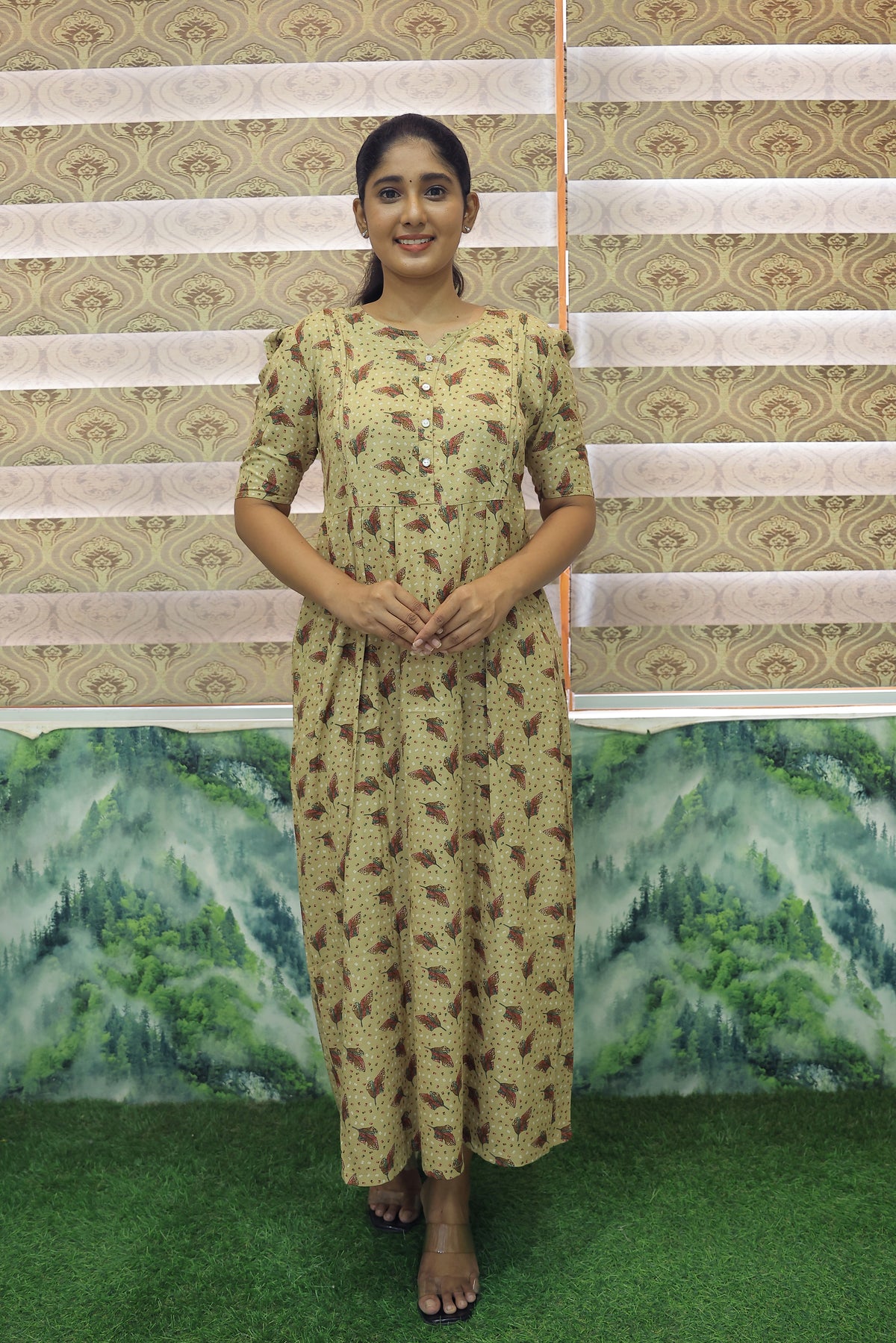 Alpine KURTI Style Nighties| Beautiful Stylish KURTI Model | Half Sleeve | Without Zipper |Fancy Sleeve | Fresh Collection's for Stylish Women's MKA (H/S)