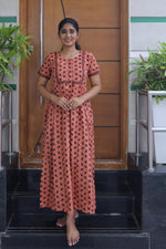 Cotton FROCK Model Casual Wear Nighties | Stylish Pleated Frock Style | Multipurpose Nighties | Pregnancy Wear | Pleated Model | Stylish Nighties for Stylish Women (MW)