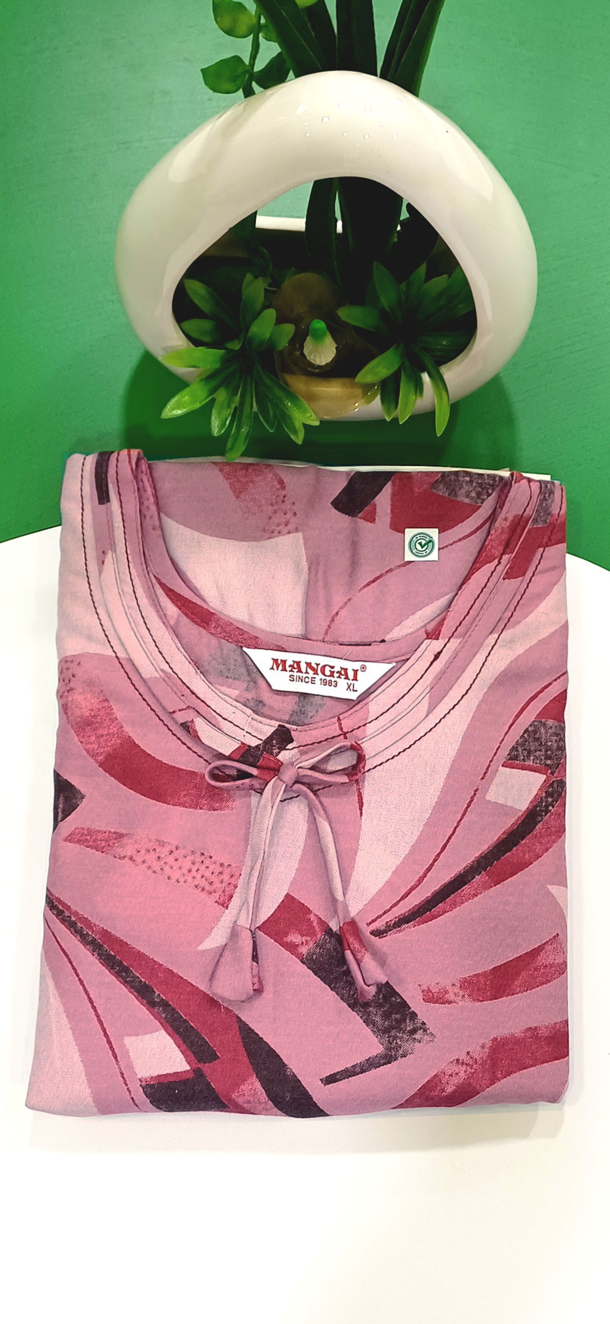 Stylish new FULL FROCK Model Nighties| Fancy Sleeves & Neck Pattern| Side Pocket with Back Tie Rope | Perfect Nightwear Trendy Women's (FRK)