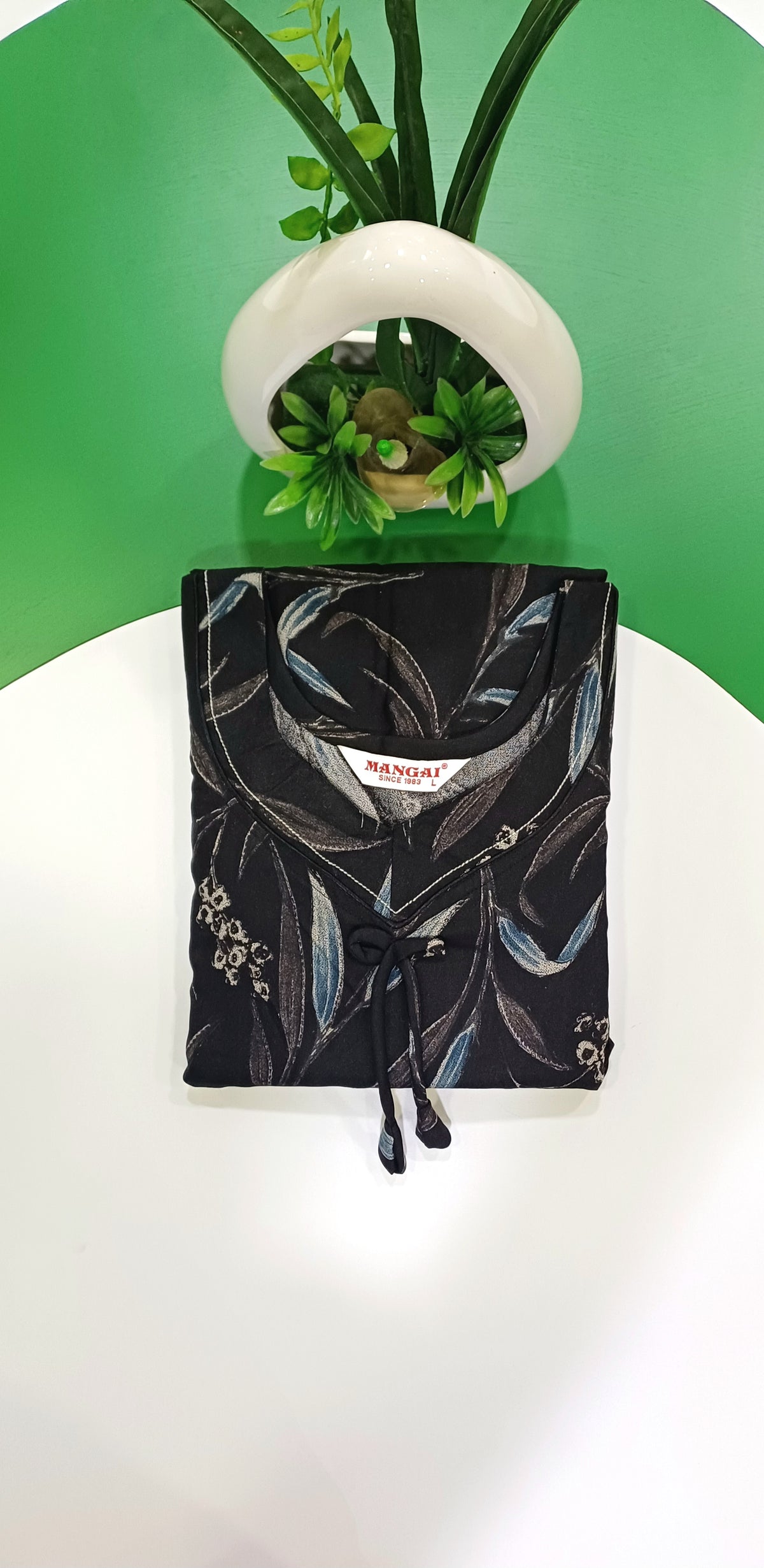 Stylish Alpine FULL FROCK Model Nighties| Fancy Sleeves & Neck Pattern| Side Pocket with Back Tie Rope | Perfect Nightwear Trendy Women's (FRK)