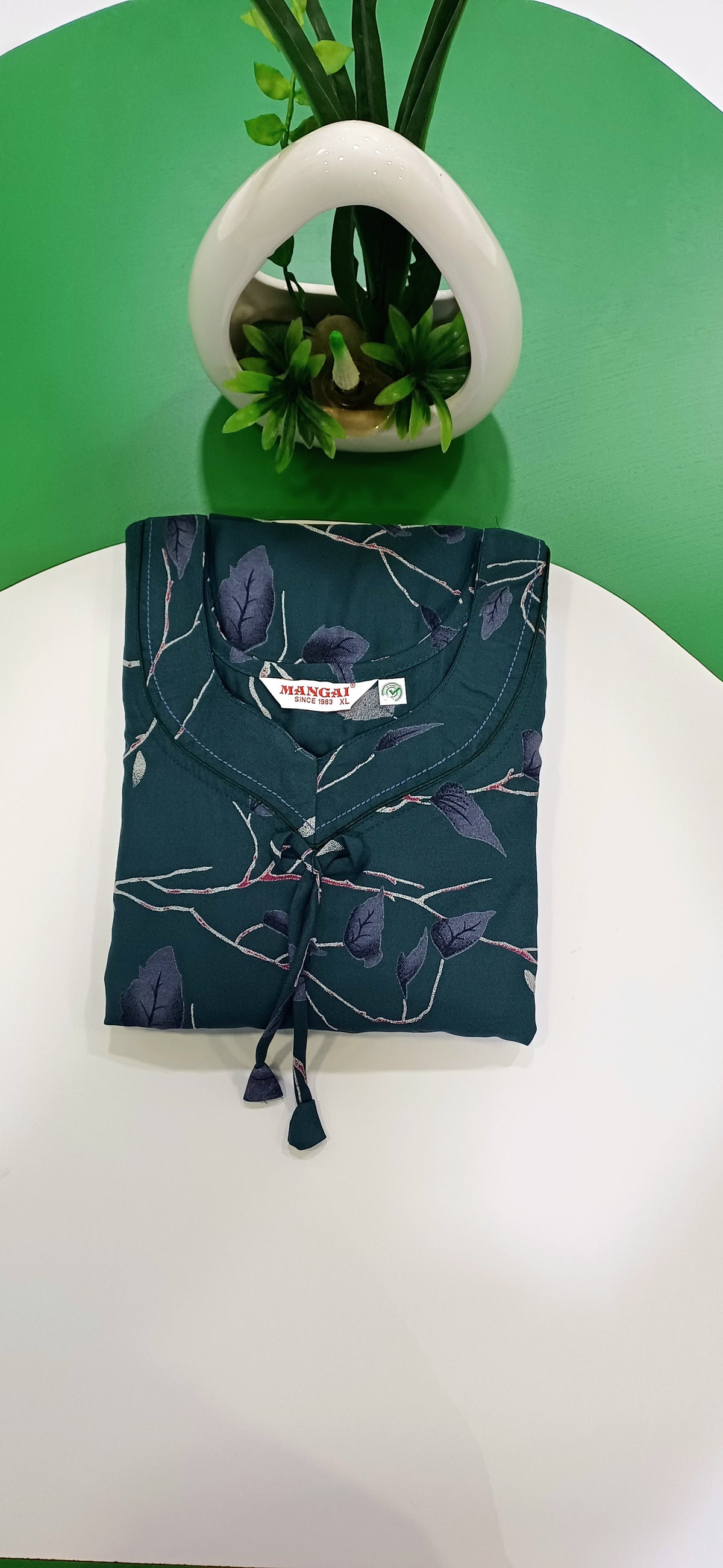 Stylish new FULL FROCK Model Nighties| Fancy Sleeves & Neck Pattern| Side Pocket with Back Tie Rope | Perfect Nightwear Trendy Women's (FRK)