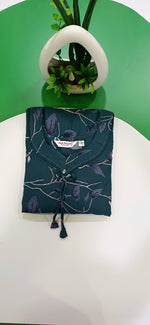 Stylish new FULL FROCK Model Nighties| Fancy Sleeves & Neck Pattern| Side Pocket with Back Tie Rope | Perfect Nightwear Trendy Women's (FRK)