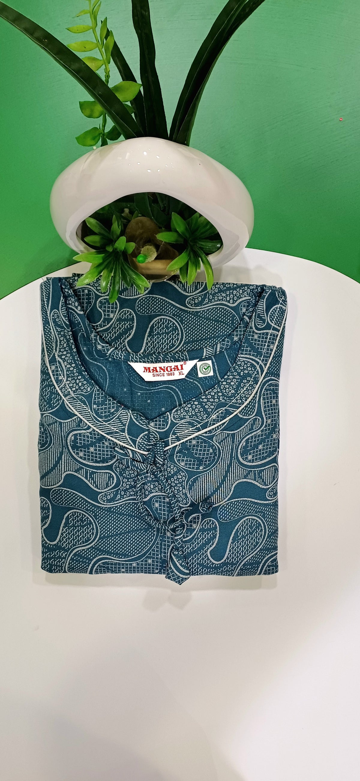 Stylish Alpine FULL FROCK Model Nighties| Fancy Sleeves & Neck Pattern| Side Pocket with Back Tie Rope | Perfect Nightwear Trendy Women's (FRK)