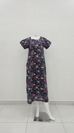 MANGAI Daily Wear Casual Comfort Fit Cotton Printed Nighties | Summer Arrival's for Trendy Women's (DRN)