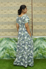 Stylish Arrivals Rayon Gathering Frock Model Night Gown's | Front Adjustable Gathering Style Rope Rope | Double Layer Sleeve | Trending Collection's for Stylish Women's (GFK)